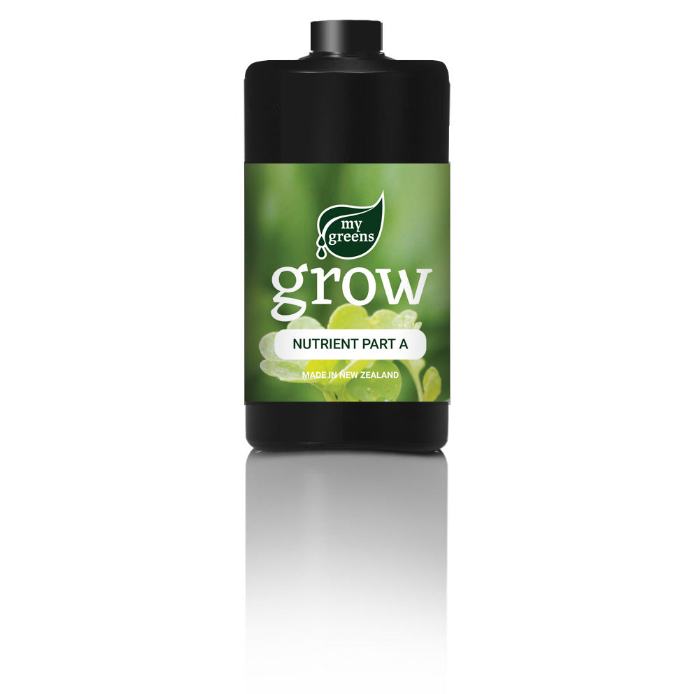 My Greens Grow Nutrient Part A - Hydroponics Accessories.
